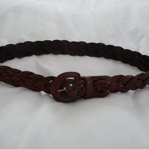 NWOT COACH WOMEN’S BRAIDED LEATHER BELT #8520 – SIZE MEDIUM